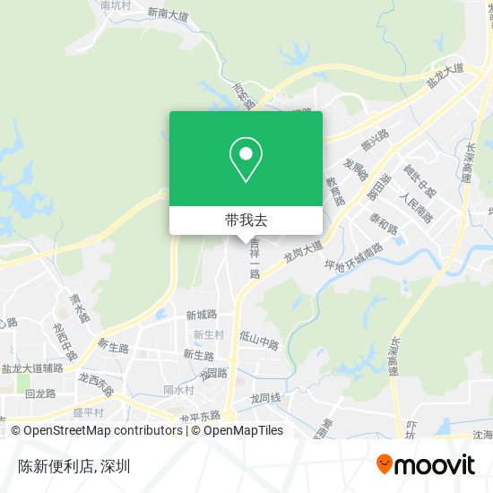 陈新便利店地图
