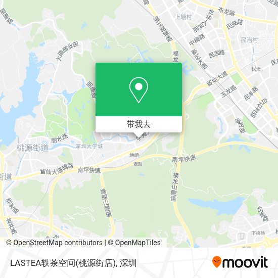 LASTEA轶茶空间(桃源街店)地图