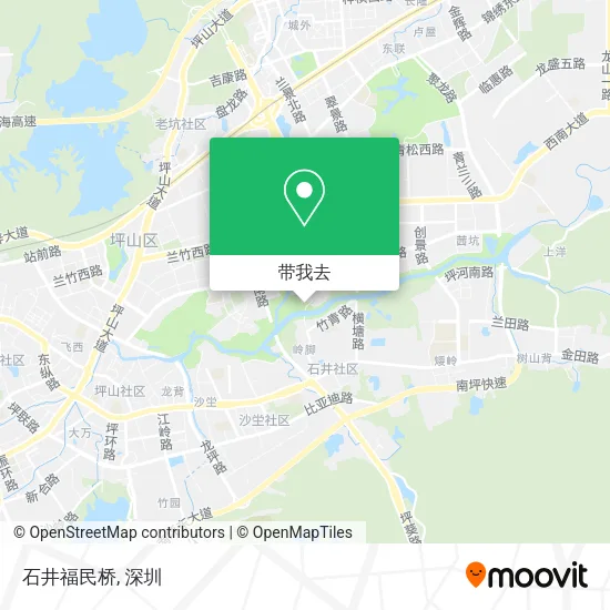 石井福民桥地图