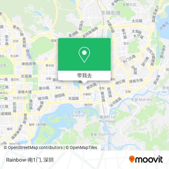 Rainbow-南1门地图