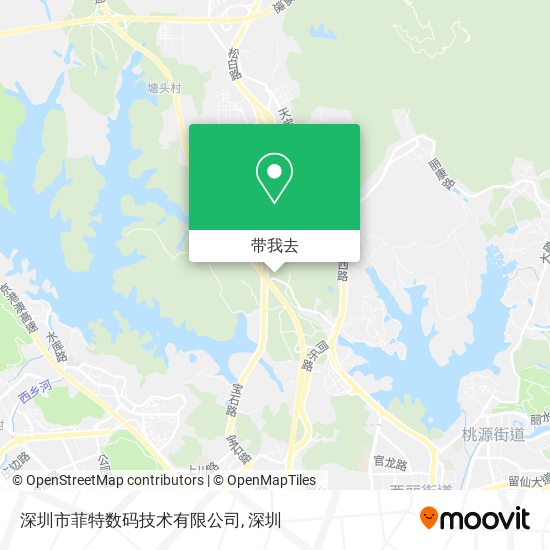 深圳市菲特数码技术有限公司地图
