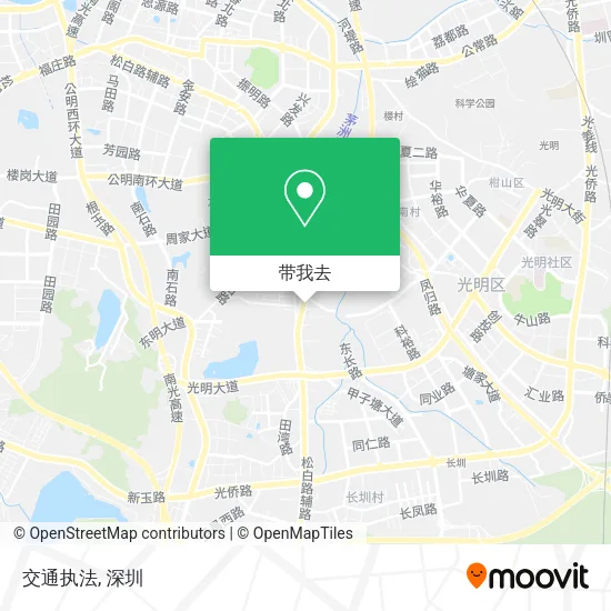 交通执法地图