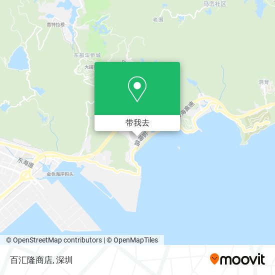 百汇隆商店地图