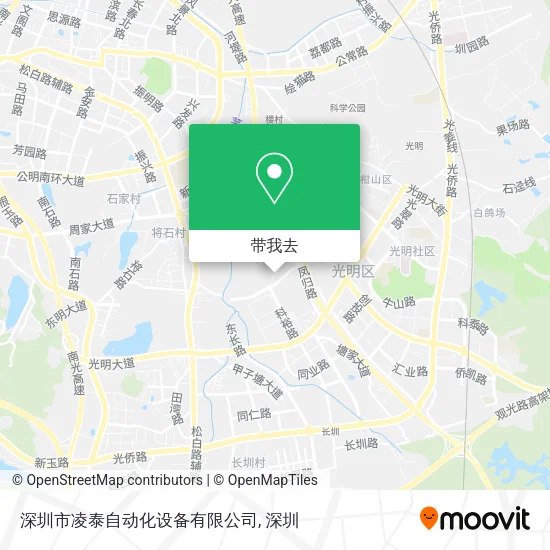 深圳市凌泰自动化设备有限公司地图