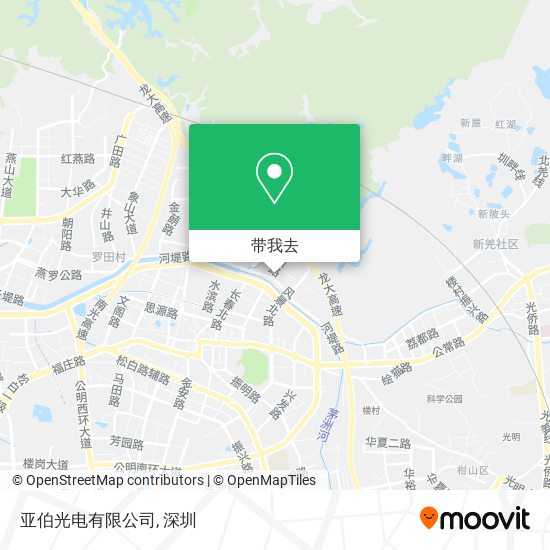 亚伯光电有限公司地图