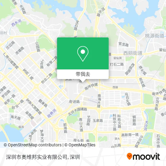 深圳市奥维邦实业有限公司地图