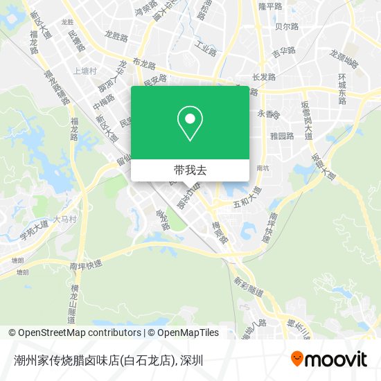 潮州家传烧腊卤味店(白石龙店)地图
