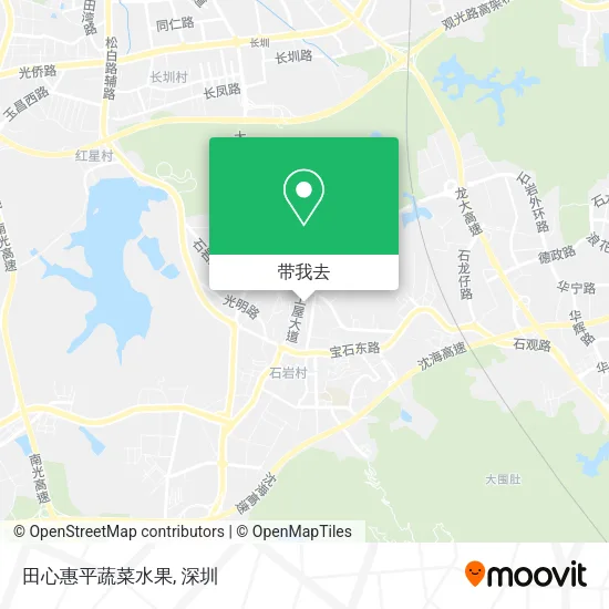 田心惠平蔬菜水果地图