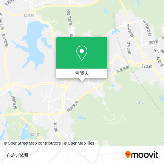 石岩地图