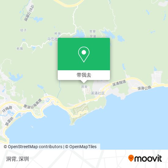 洞背地图