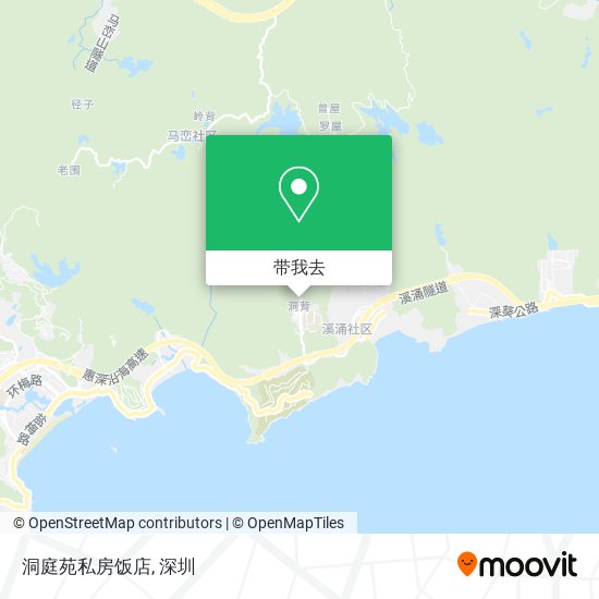 洞庭苑私房饭店地图