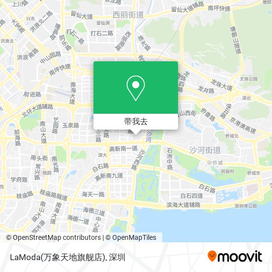 LaModa(万象天地旗舰店)地图