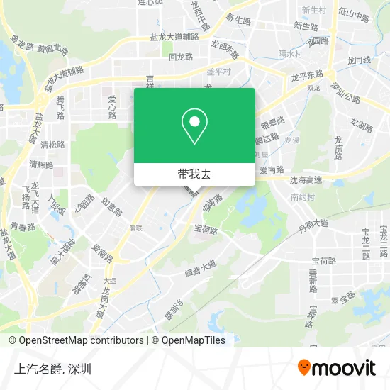 上汽名爵地图