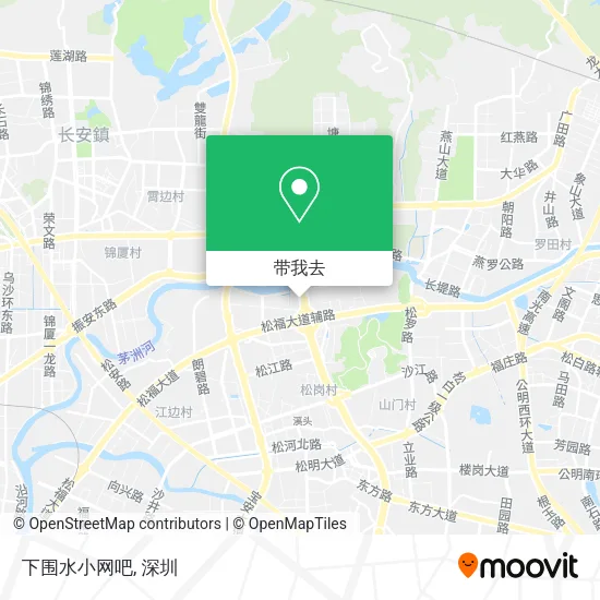 下围水小网吧地图
