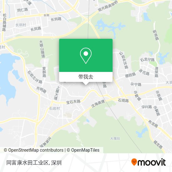同富康水田工业区地图