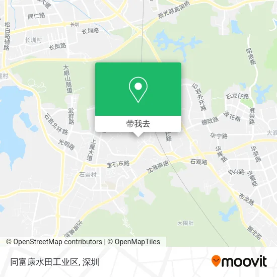 同富康水田工业区地图