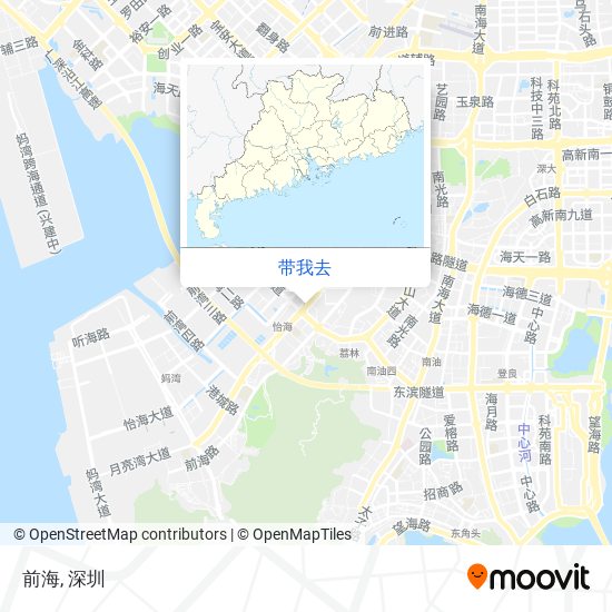 前海地图