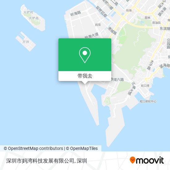 深圳市妈湾科技发展有限公司地图