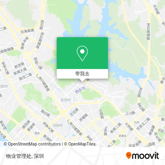 物业管理处地图