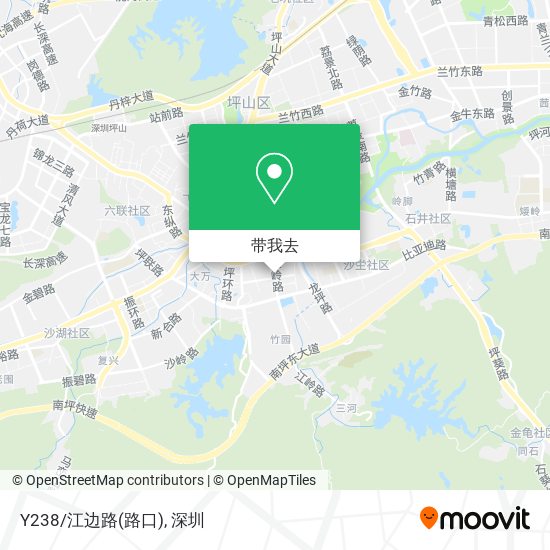 Y238/江边路(路口)地图
