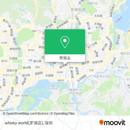 whisky world(罗湖店)地图