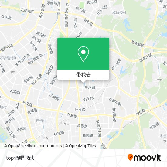 top酒吧地图