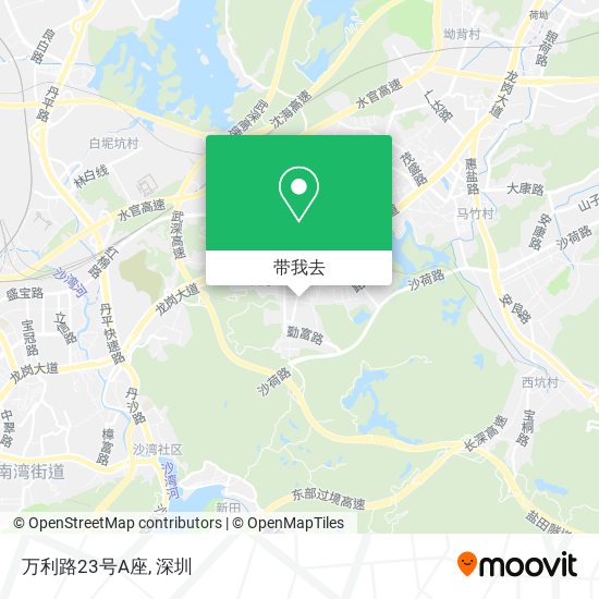 万利路23号A座地图