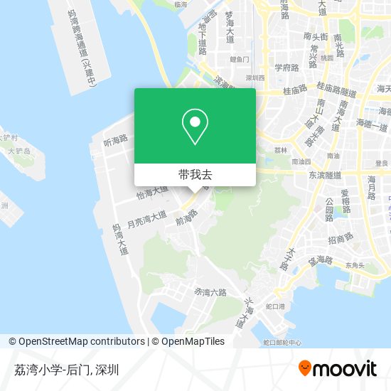 荔湾小学-后门地图