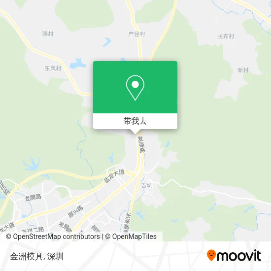 金洲模具地图