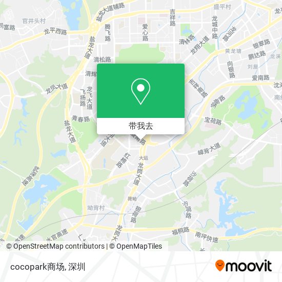 cocopark商场地图