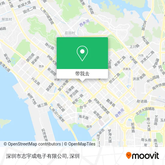 深圳市志宇成电子有限公司地图