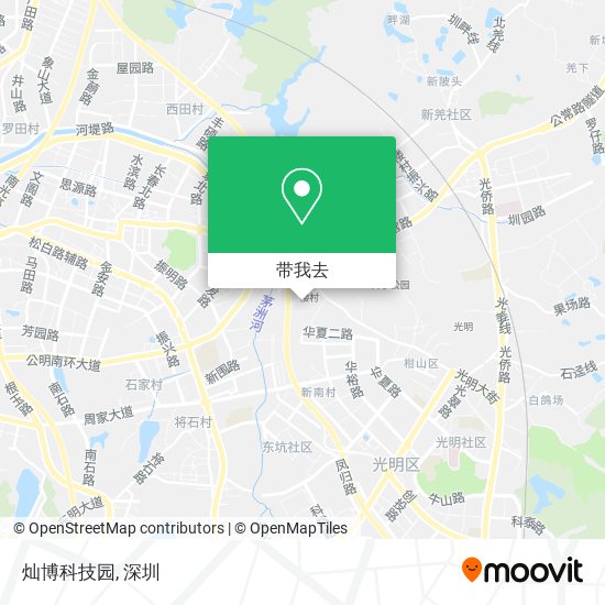 灿博科技园地图