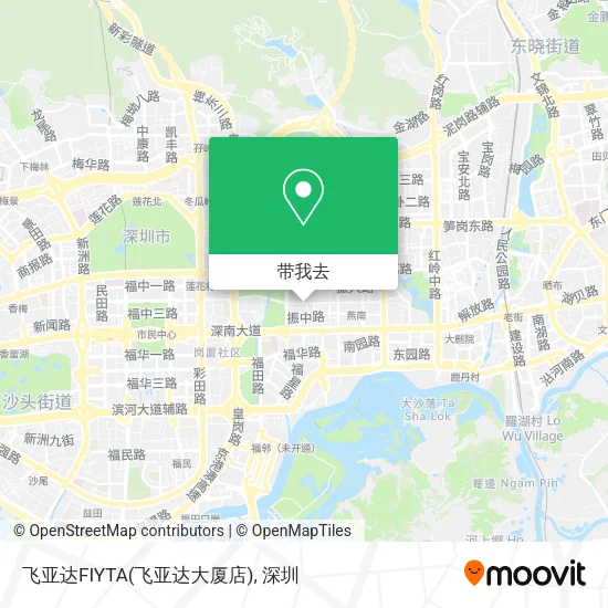 飞亚达FIYTA(飞亚达大厦店)地图
