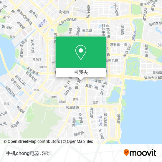 手机chong电器地图