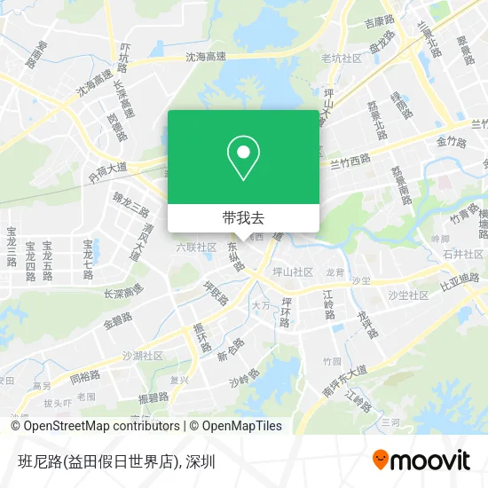 班尼路(益田假日世界店)地图
