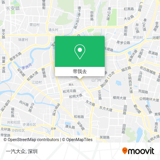 一汽大众地图