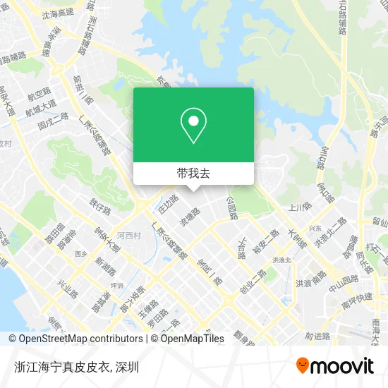 浙江海宁真皮皮衣地图