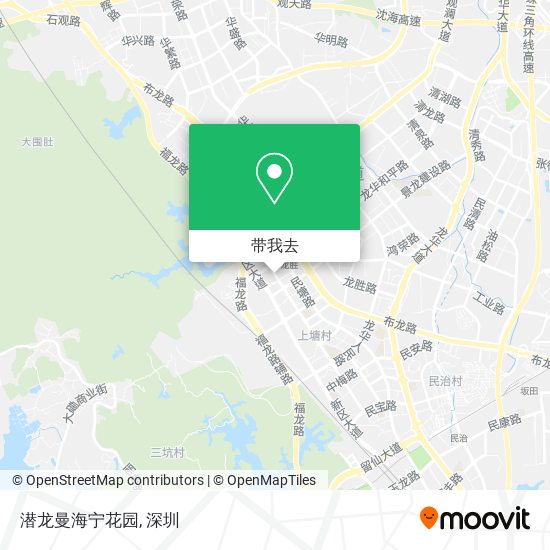 潜龙曼海宁花园地图