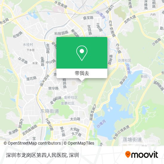 深圳市龙岗区第四人民医院地图