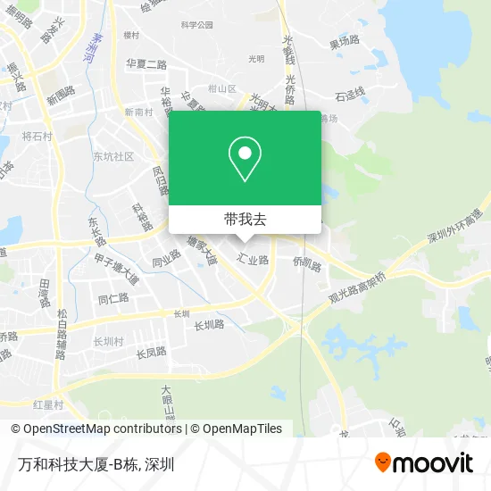 万和科技大厦-B栋地图