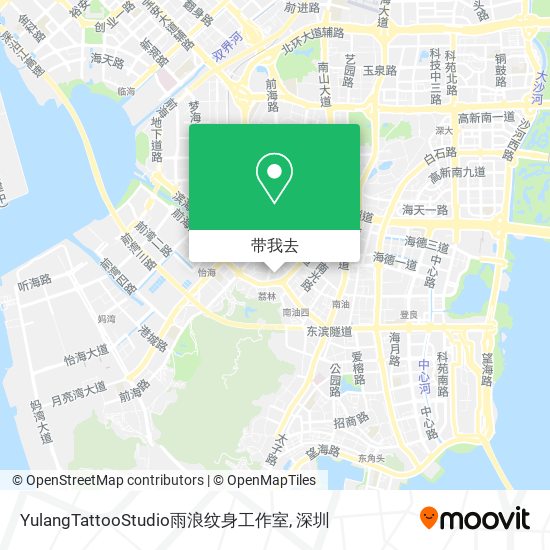 YulangTattooStudio雨浪纹身工作室地图