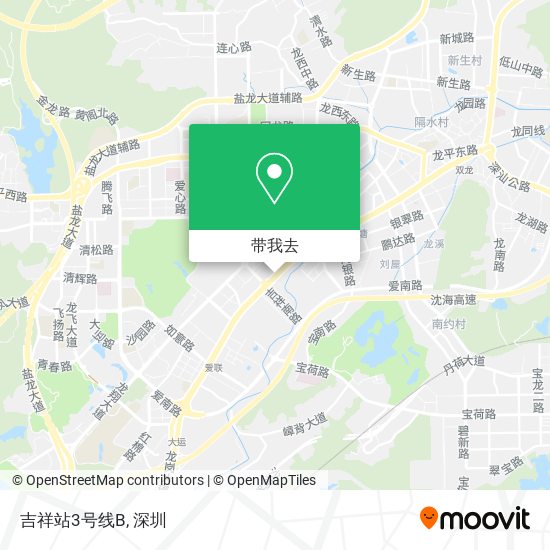 吉祥站3号线B地图