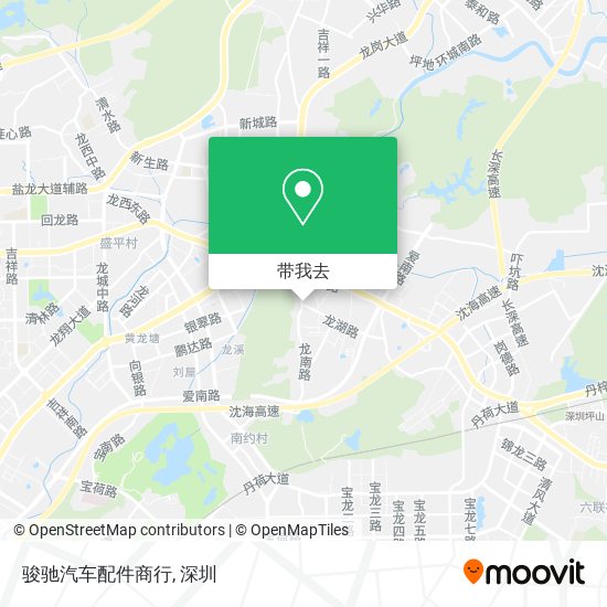 骏驰汽车配件商行地图