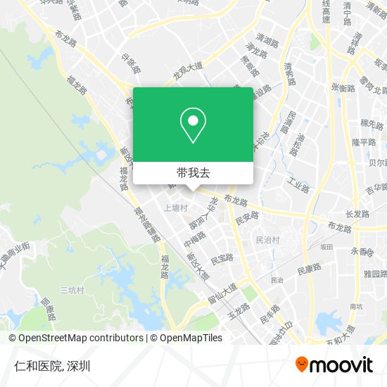 仁和医院地图