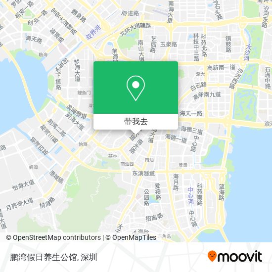 鹏湾假日养生公馆地图