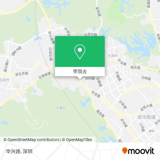 华兴路地图