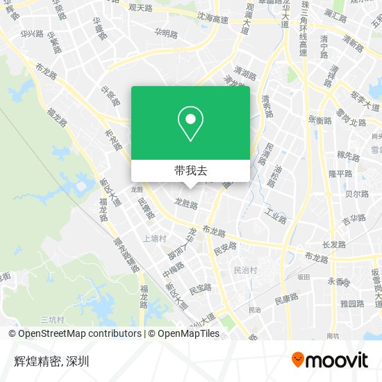 辉煌精密地图