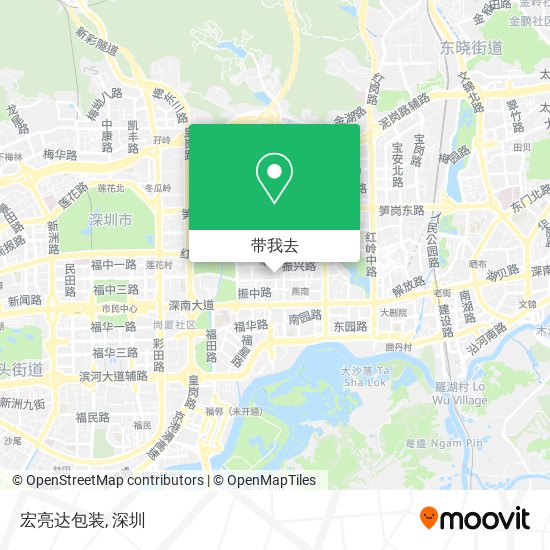 宏亮达包装地图