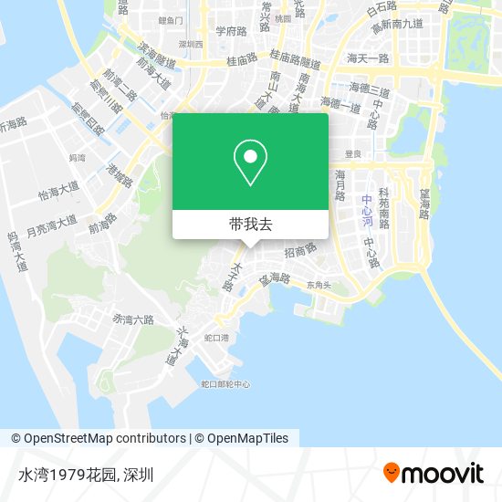 水湾1979花园地图