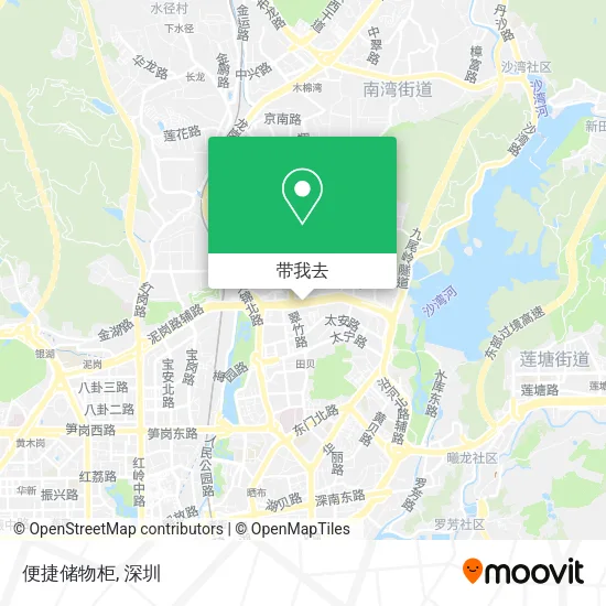 便捷储物柜地图